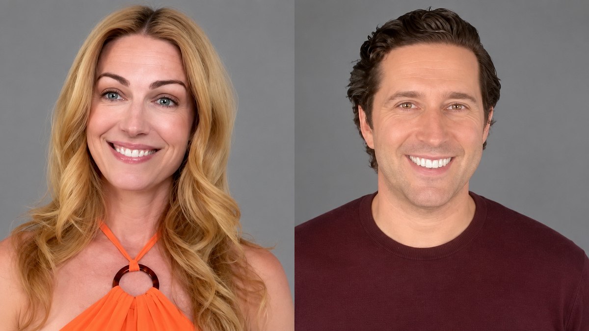 Sarah Pribis and Ben Burnett at callback